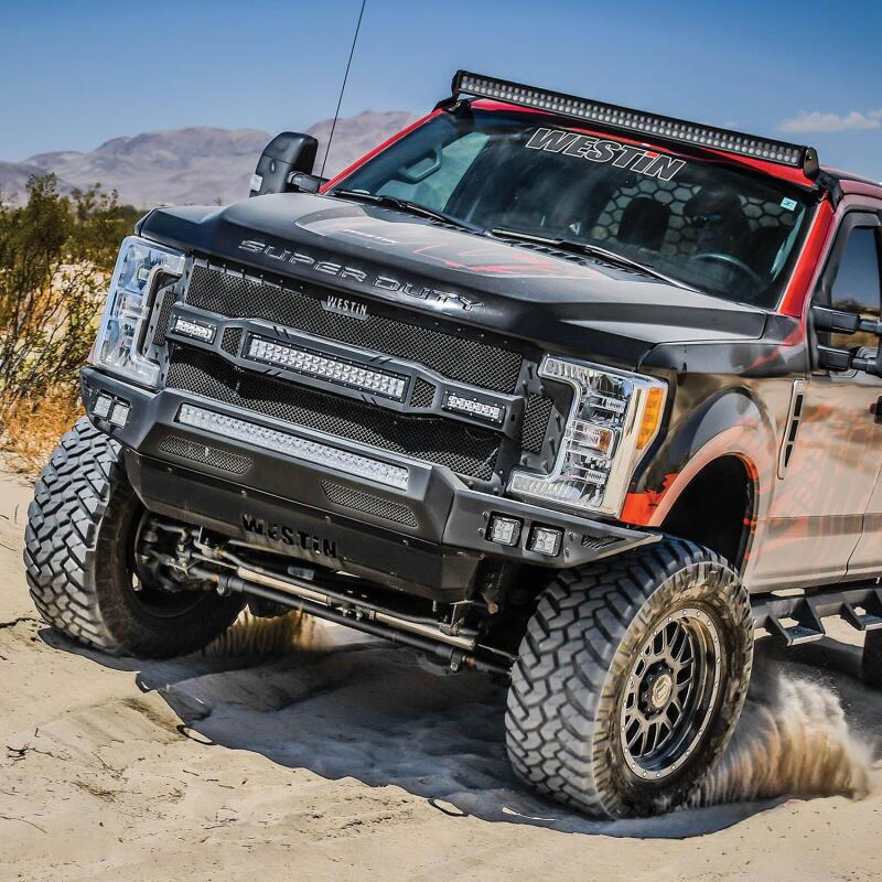 WES Pro-Mod Skid Plate - Westin 18-19 Ford F-250/350 Pro-Mod Skid Plate - Textured Black