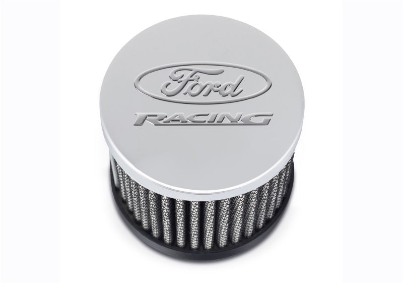 FR Breather Caps - Ford Racing Push In Valve Cover Breather Filter w/Ford Racing Logo Top