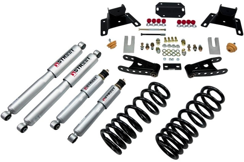 BT Lower Kit w SP Shocks - Belltech LOWERING KIT WITH SP SHOCKS