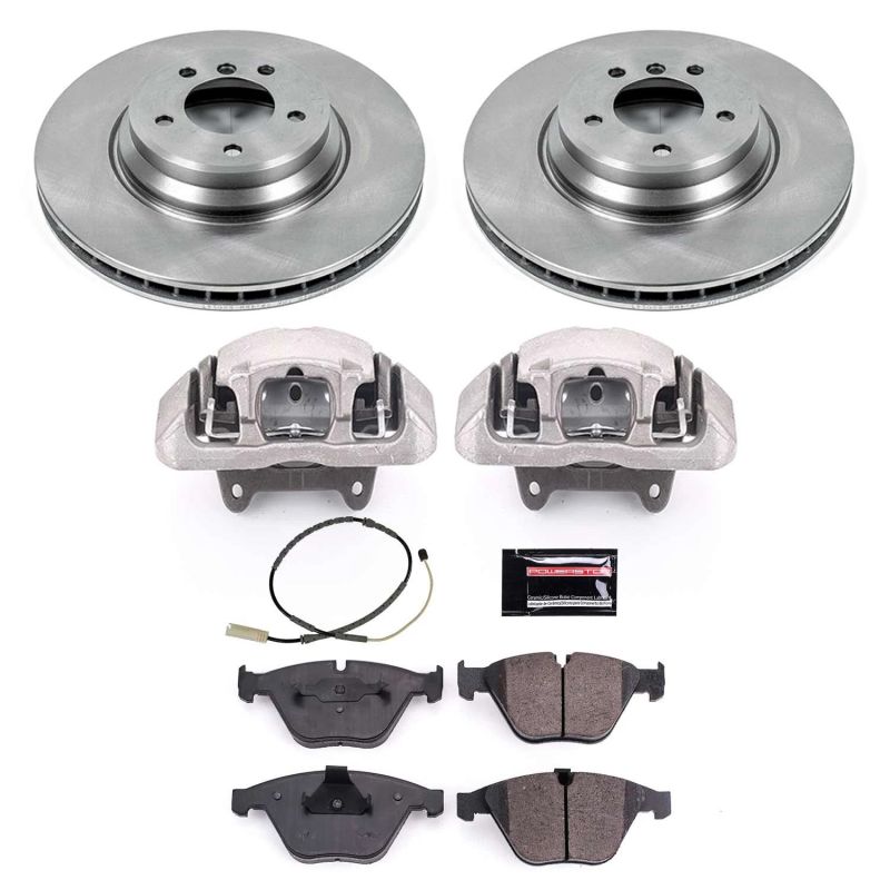 PSB Autospecialty Caliper - Power Stop 13-15 BMW X1 Front Autospecialty Kit w/Cals