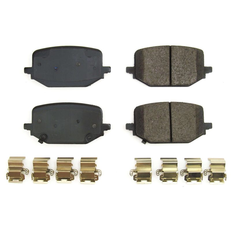 PSB Z17 Evolution Brake Pads - Power Stop 20-21 Ford Explorer Rear Z17 Evolution Ceramic Brake Pads w/Hardware