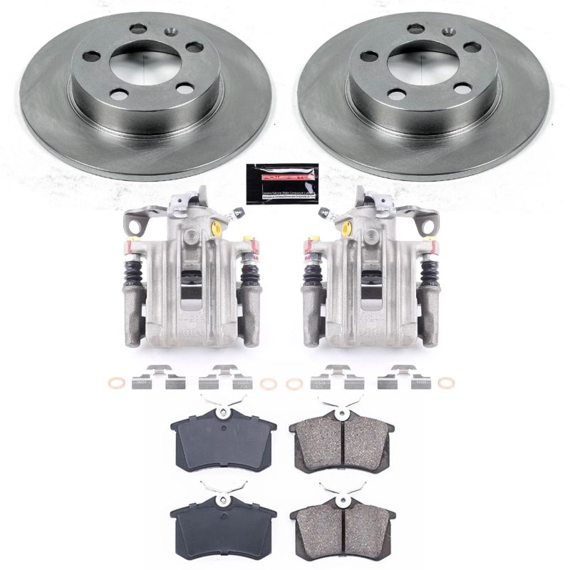 PSB Autospecialty Kit w/Cals - Power Stop 98-99 Volkswagen Beetle Rear Autospecialty Brake Kit w/Calipers