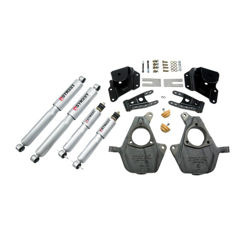 BT Lower Kit w SP Shocks - Belltech LOWERING KIT WITH SP SHOCKS