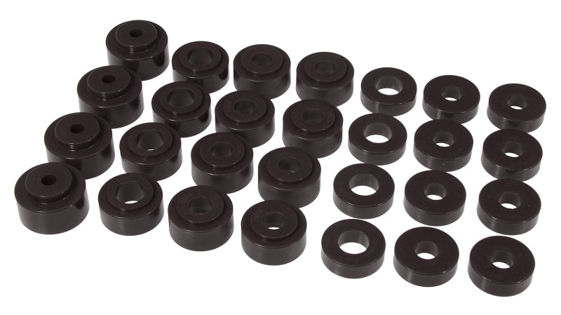 PRO Body/Subframe Bush - Blk - Prothane 68-72 GM Mid-Size Hardtop Body Mount - Black