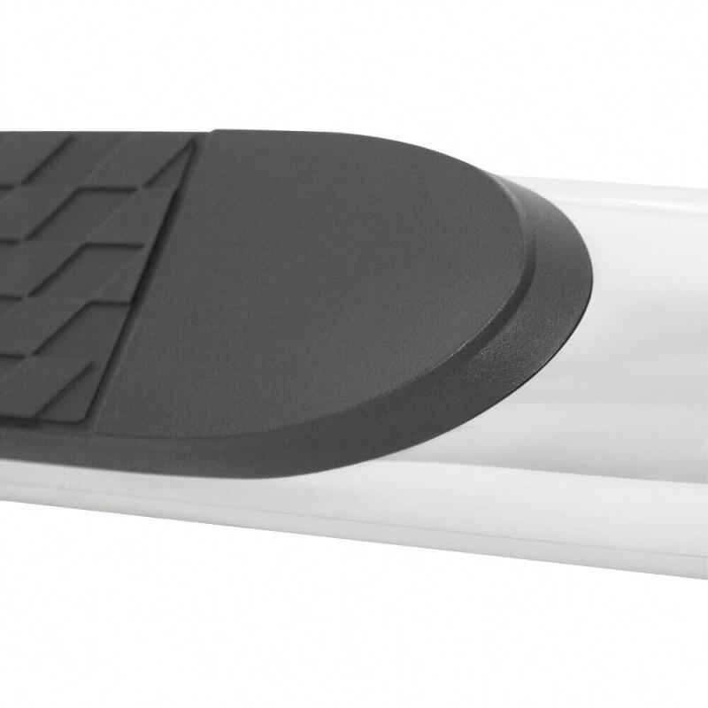 WES Nerf Bars - Platinum 4 - Westin 2014-2018 Chevy Silverado 1500 Dbl Cab (Body Mount) Platinum 4 Oval Nerf Step Bars - SS