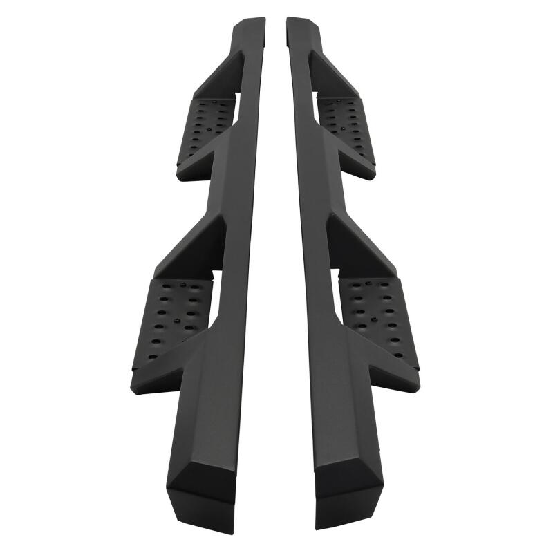 WES Nerf Bars - HDX Drop - Westin 2022 Nissan Frontier Crew Cab Pickup HDX Drop Nerf Step Bars - Textured Black