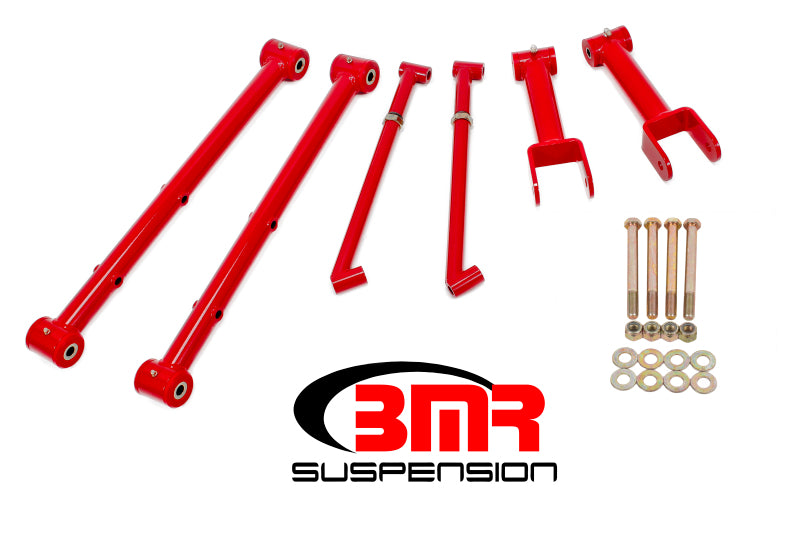 BMR Suspension Arm Kits - BMR 68-72 A-Body Non-Adj. Rear Suspension Kit - Red