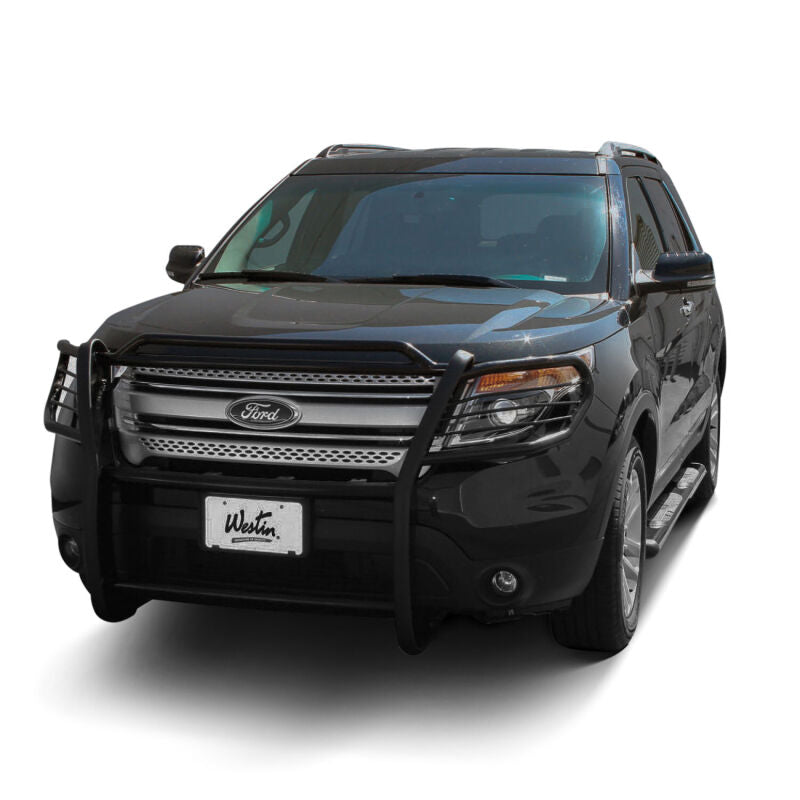WES Nerf Bars - Premier 4 - Westin Premier 4 Oval Nerf Step Bars 75 in - Black
