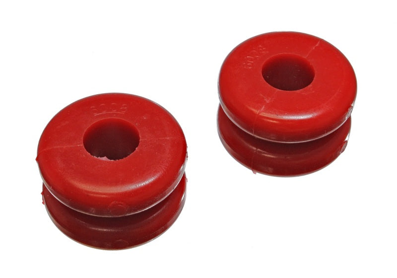 ES Damper Donuts - Red - Energy Suspension 2-1/4in Tall x 3-9/16in Dia Red Coil Spring Damper Donuts (Set of 2)