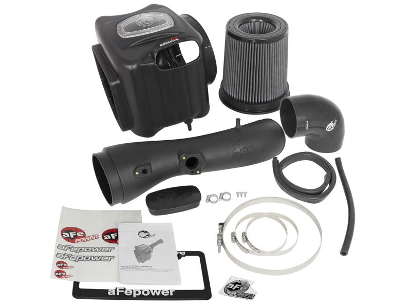 AFE Momentum GT Cold Air Intakes - aFe Momentum GT PRO DRY S Stage-2 Intake System 09-16 GM Silverado/Sierra 2500/3500HD 6.0L V8
