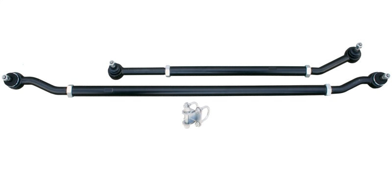 ROK Currectlync Steering Kits - RockJock JK Currectlync RH Drive Bolt-On 1 5/8in Heavy Duty Steering Stabilizer Shock Mounting Kit