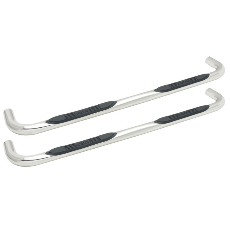 WES Nerf Bars - E-Series 3 - Westin 2002-2008 Dodge Ram 1500 Quad Cab E-Series 3 Nerf Step Bars - SS