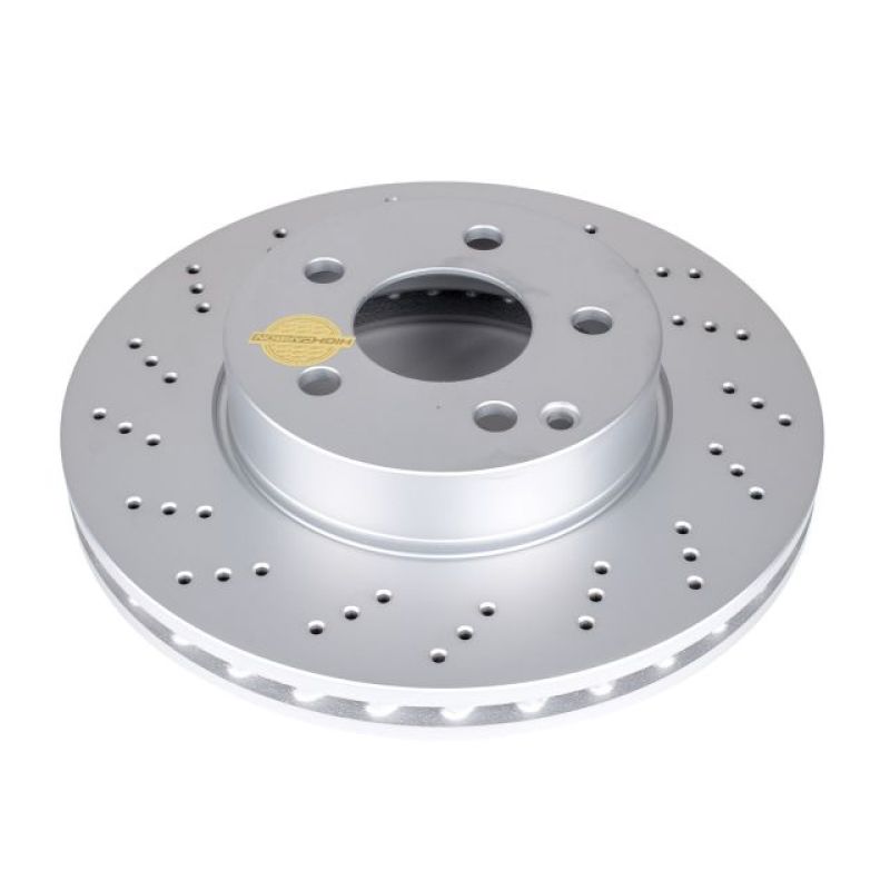 PSB Evolution Coated Rotor - Power Stop 2015 Mercedes-Benz C250 Front Evolution High Carbon Geomet Coated Rotor