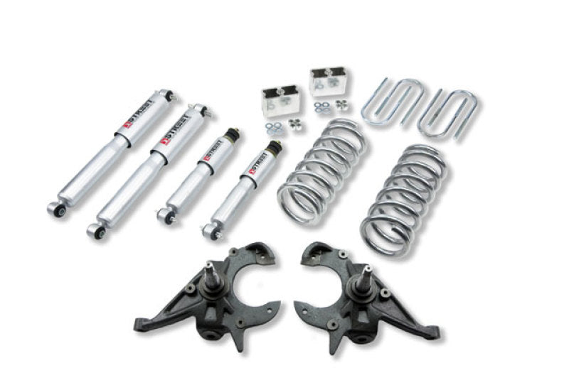 BT Lower Kit w SP Shocks - Belltech LOWERING KIT WITH SP SHOCKS