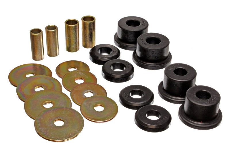 ES Subframe Bushings - Black - Energy Suspension 90-94 Mitsubishi Eclipse FWD Black Sub-Frame Bushing Set