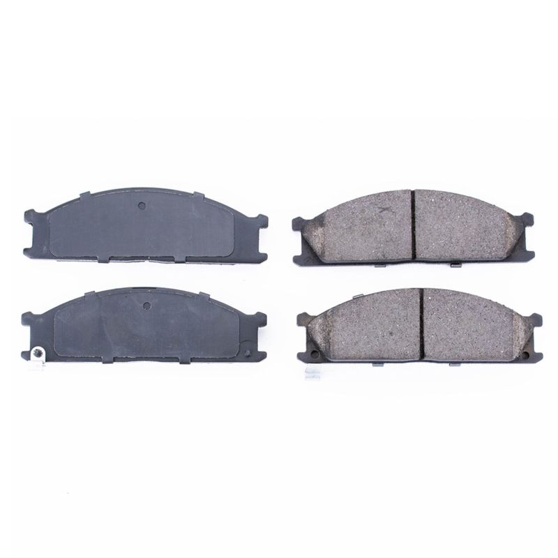PSB Z16 Evolution Brake Pads - Power Stop 86-94 Nissan D21 Front Z16 Evolution Ceramic Brake Pads