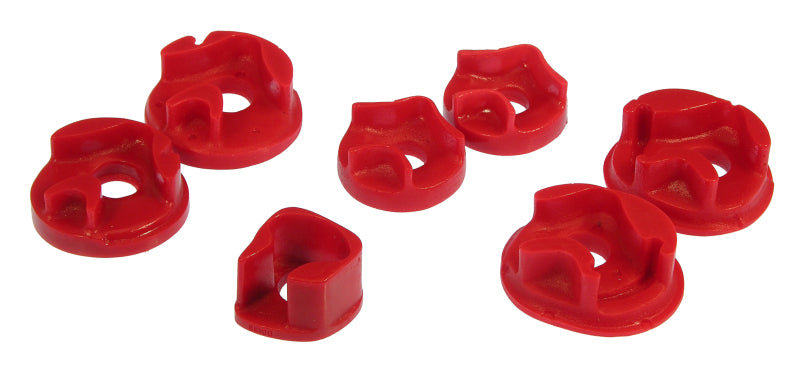 PRO Engine/Trans Kit - Red - Prothane 88-91 Honda Civic 4 Mount Kit - Red
