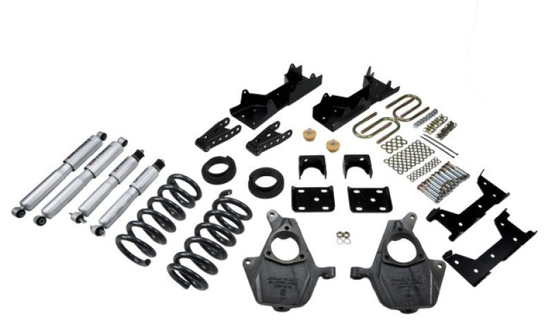 BT Lower Kit w SP Shocks - Belltech LOWERING KIT WITH SP SHOCKS
