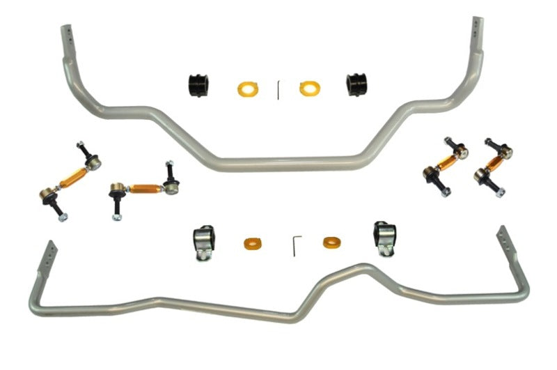 WL Sway Bars - Front - Whiteline 03-08 Nissan 350Z / Infinti G35 Front and Rear Swaybar Assembly Kit
