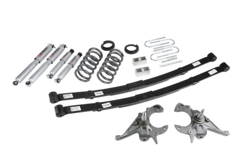 BT Lower Kit w SP Shocks - Belltech LOWERING KIT WITH SP SHOCKS