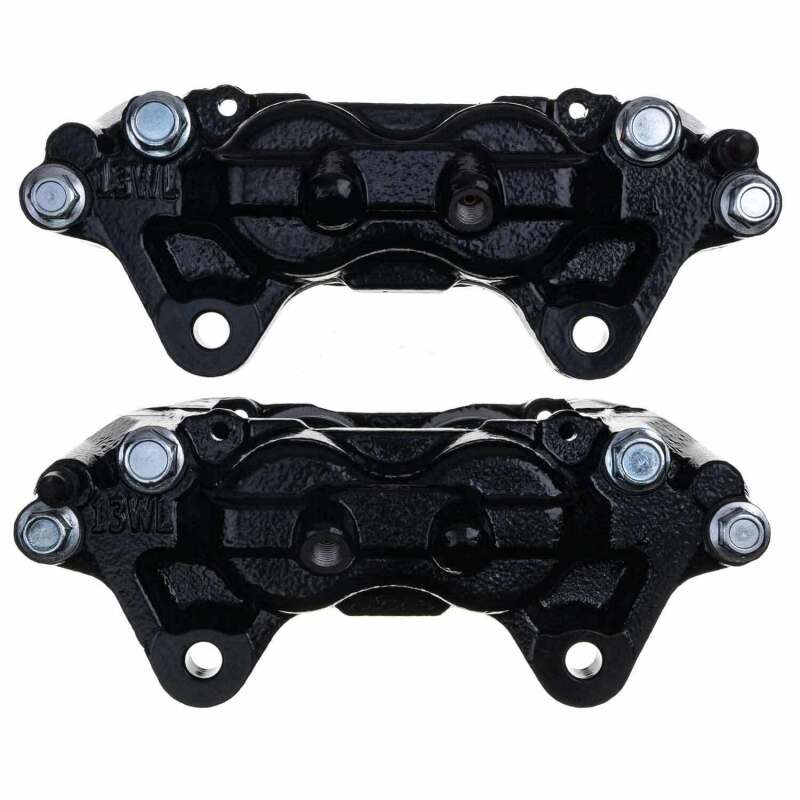 PSB Black Calipers - Power Stop 01-07 Toyota Sequoia Front Black Caliper - Pair w/o Bracket
