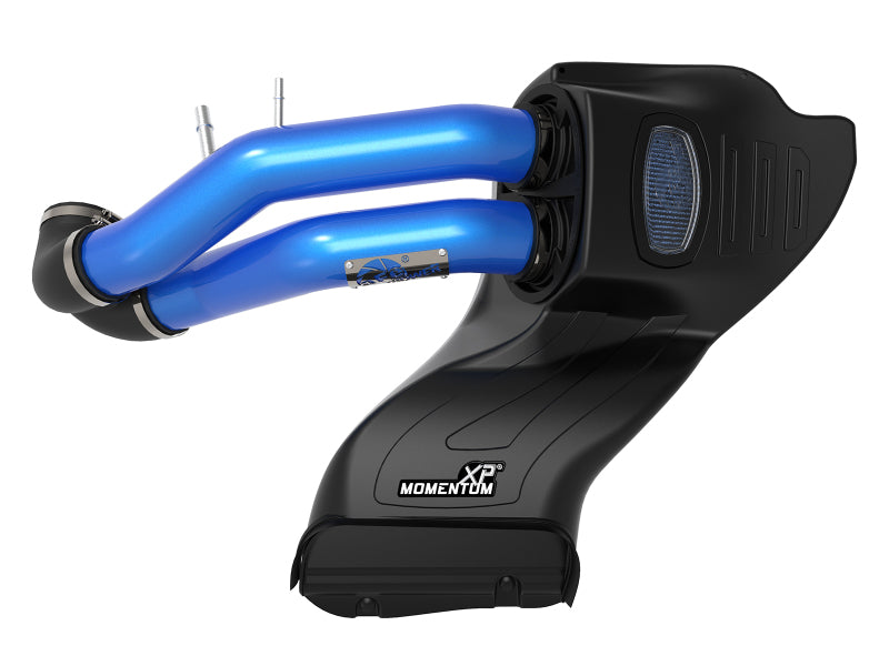 AFE Momentum XP Cold Air Intakes - aFe Momentum XP Cold Air Intake System w/ Pro 5R Media Blue 15-19 Ford F-150 V8-5.0L