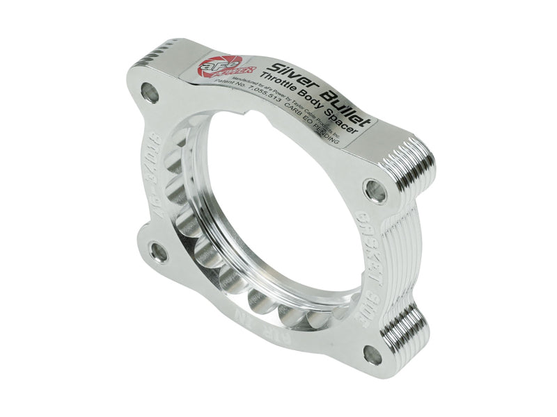 AFE Silver Bullet TBS - aFe Silver Bullet Throttle Body Spacer 04-12 GM Colorado/Canyon L5 3.5L/3.7L
