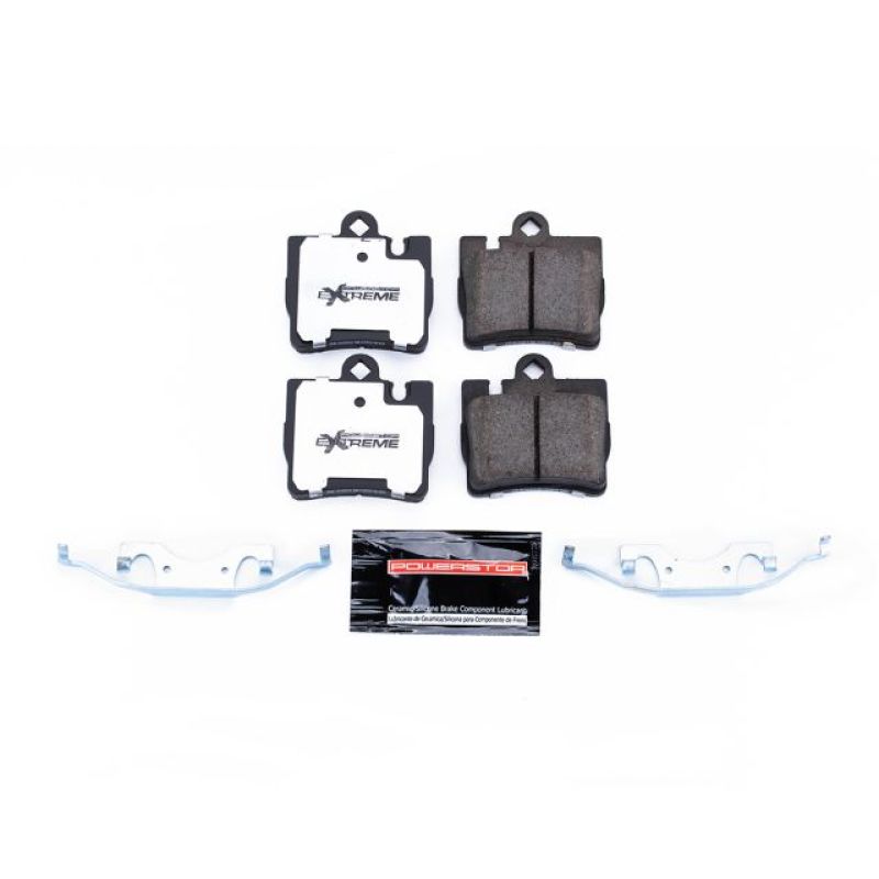 PSB Z26 Extreme Brake Pads - Power Stop 01-02 Mercedes-Benz CL55 AMG Rear Z26 Extreme Street Brake Pads w/Hardware