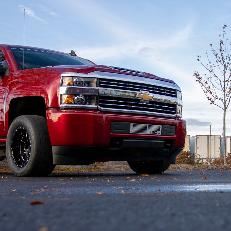 WCF Bumper Grilles - Wehrli 15-19 Chevrolet Silverado HD 6.6L LML/L5P Duramax Bumper Grille - Gloss White