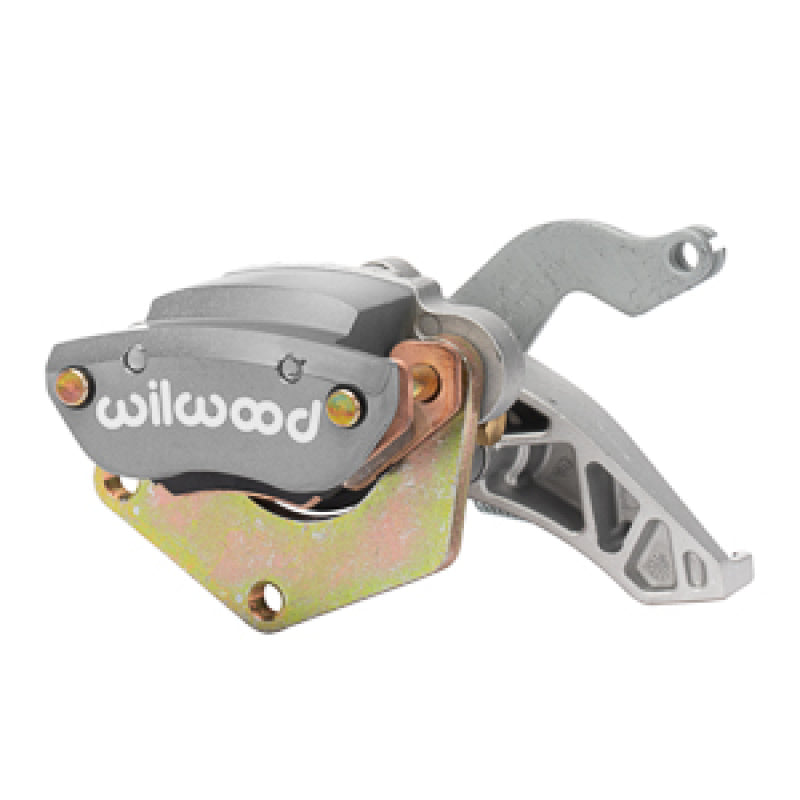 WIL Mechanical Caliper - Wilwood Caliper-MC4 Mechanical-R/H - Silver w/No Logo 2.00in Piston .81in Disc