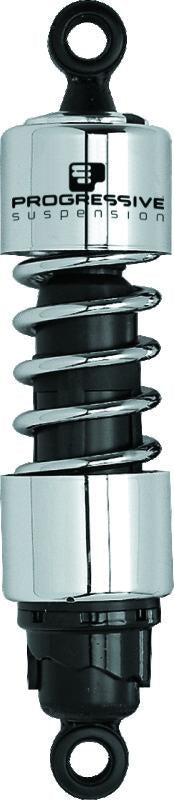 PGR 412 Shocks - Progressive Harley-Davidson 412 Series Shocks 14.25in - Chrome