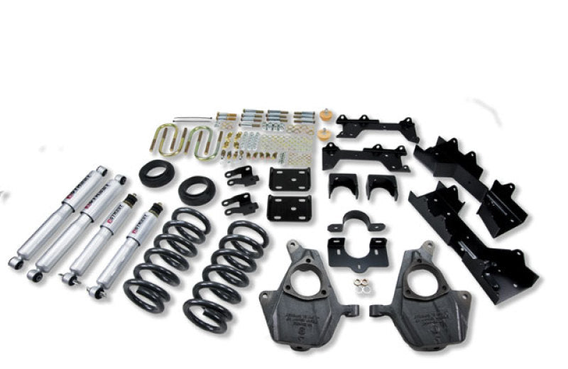 BT Lower Kit w SP Shocks - Belltech LOWERING KIT WITH SP SHOCKS