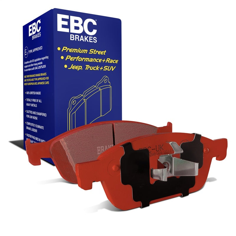 EBC Redstuff Brake Pad Sets - EBC 12+ Ford Focus 2.0 Turbo ST Redstuff Front Brake Pads