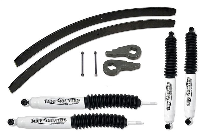 TUF Lift Kits - Tuff Country 99-06 Chevy Silverado 1500 4x4 2in Lift Kit (w/Rear Add-a-Leafs SX8000 Shocks)