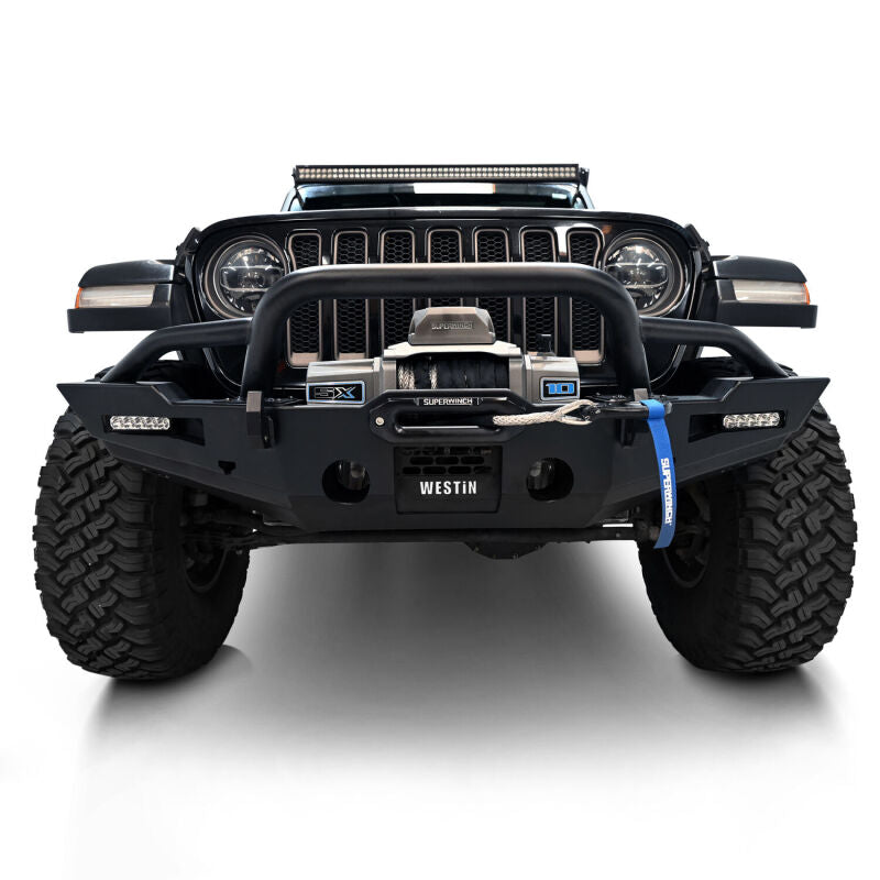 WES XTS Bumpers - Westin 20-25 Jeep Gladiator / 18-25 Wrangler JL XTS Front Bumper - Tex. Blk