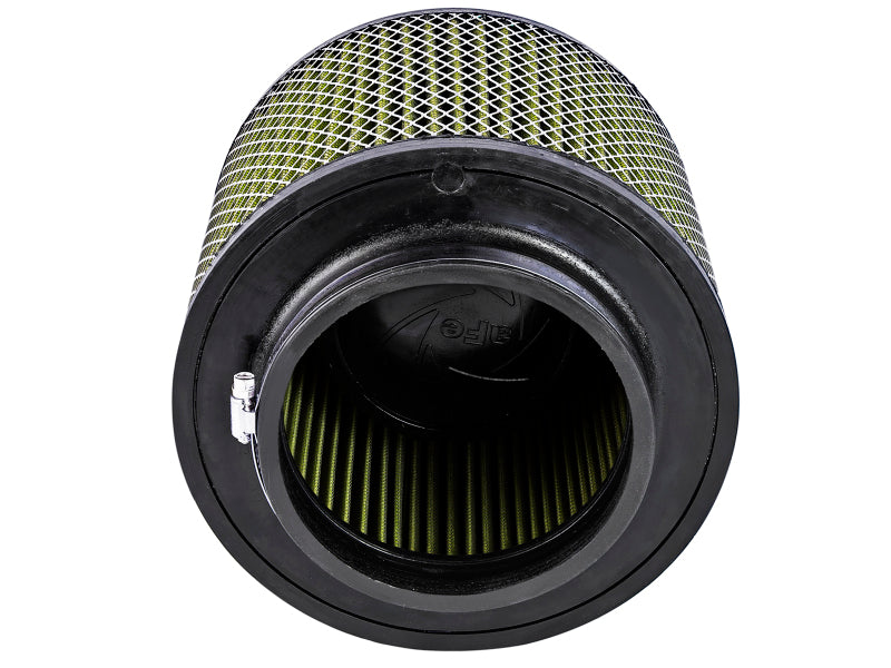 AFE Universal Pro-G 7 Filter - aFe Magnum FORCE Intake Rplcmnt Air Filter 5-1/2 IN F x 9 IN B x 9 IN T x 7 IN H w/ Expanded Metal