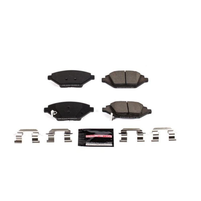 PSB Z23 Evolution Brake Pads - Power Stop 16-19 Chevrolet Spark Front Z23 Evolution Sport Brake Pads w/Hardware