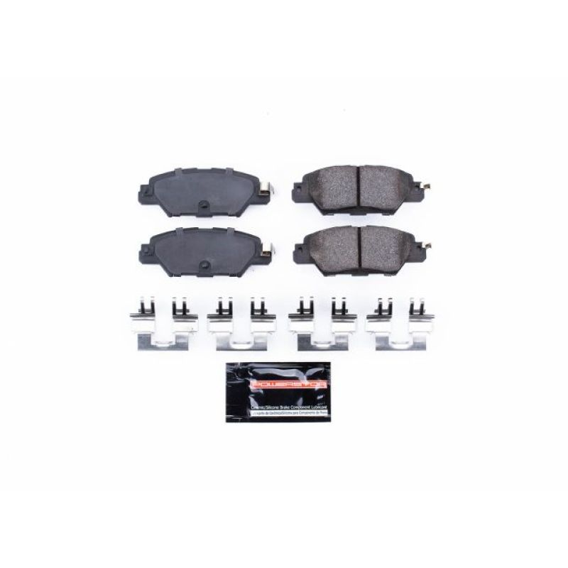 PSB Z23 Evolution Brake Pads - Power Stop 16-19 Mazda CX-5 Rear Z23 Evolution Sport Brake Pads w/Hardware