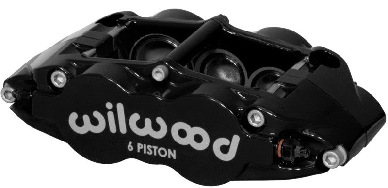 WIL Superlite Caliper - Wilwood Caliper-Forged Narrow Superlite 6R-L/H - Aluminum 1.75/1.25in/1.25in Pistons - 1.10in Rotor