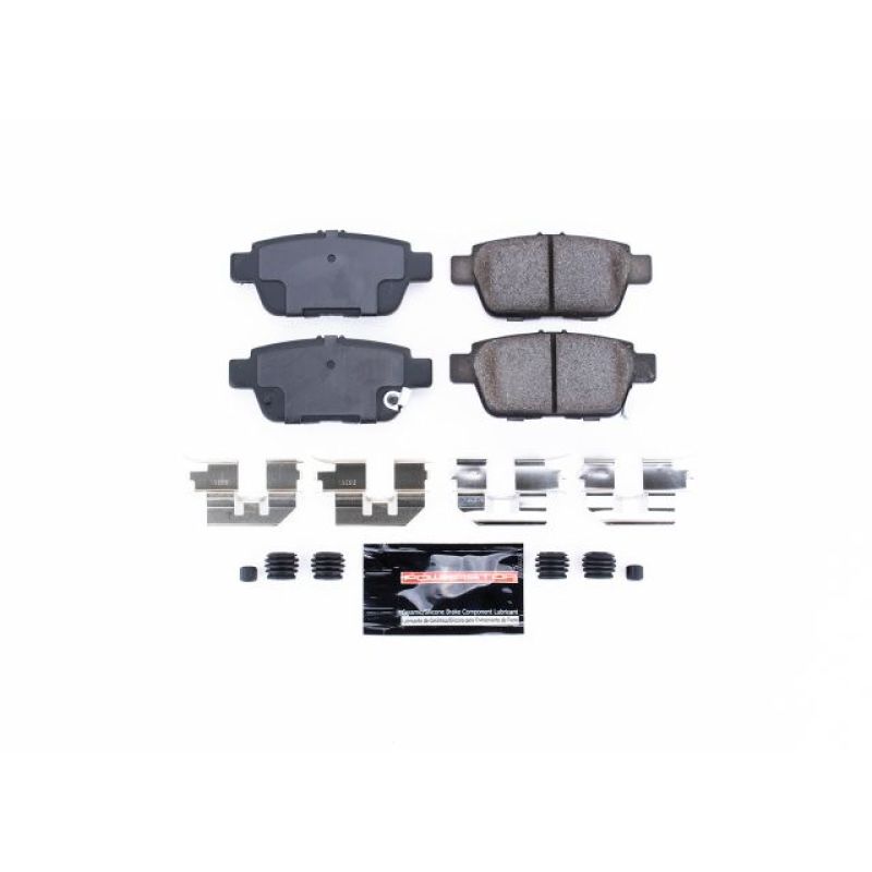 PSB Z23 Evolution Brake Pads - Power Stop 09-14 Acura TL Rear Z23 Evolution Sport Brake Pads w/Hardware