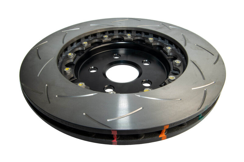 DBA 5000 Series Slotted Rotors - DBA HSV Clubsport/ Granfe/ GTS  Series Slotted Rotor Black Hat - Front