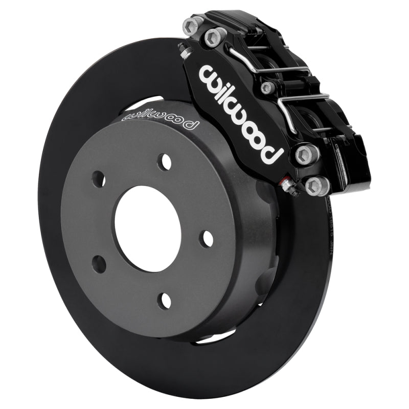 WIL UTV Big Brake Kits - Wilwood 22-24 Polaris RZR Turbo/ Pro R 5-Lug Front Big Brake Kit - Black Powder Coat