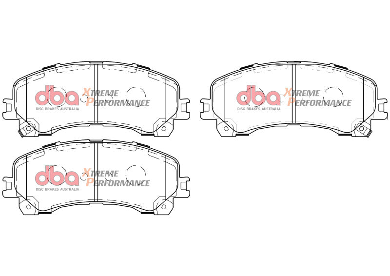 DBA XP Performance Brake Pads - DBA 18-19 Volkswagen Amarok XP Front Brake Pads