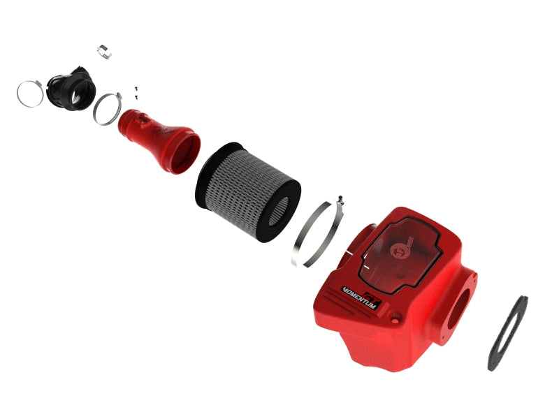 AFE Momentum GT Cold Air Intakes - aFe Momentum GT Pro Dry S Cold Air Intake 2025+ Nissan Patrol/Armada V6-3.5L (tt) - Red