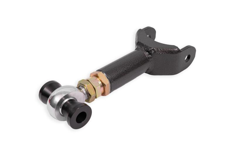 BMR Control Arms - BMR 11-14 Ford Mustang S197 Upper Control Arm DOM On-Car Adj. Rod End - Black Hammertone