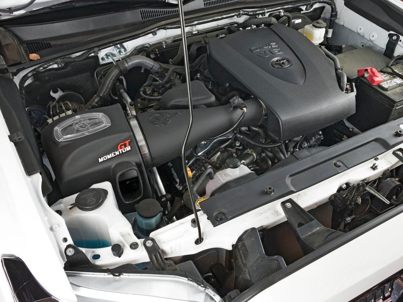 AFE Momentum GT Cold Air Intakes - aFe Momentum GT Pro DRY S Stage-2 Intake System 2016 Toyota Tacoma V6 3.5L