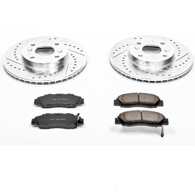 PSB Z23 Evolution Kit - Power Stop 98-99 Acura CL Front Z23 Evolution Sport Brake Kit