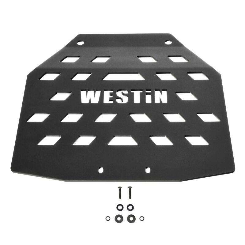 WES Skid Plates - Westin/Snyper 18-21 Jeep Wrangler JL Transfer Case Skid Plate - Textured Black