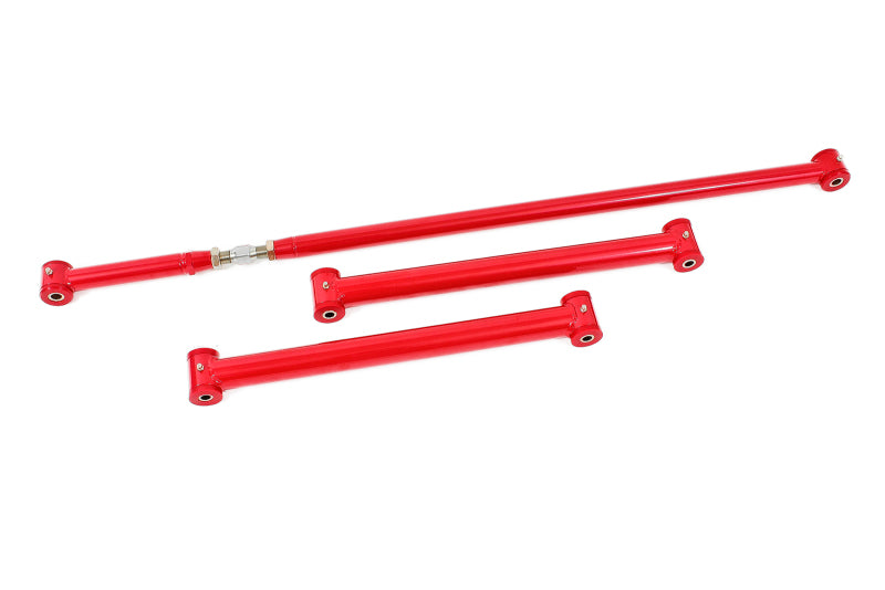 BMR Suspension Arm Kits - BMR 82-02 3rd Gen F-Body On-Car Adj. Rear Suspension Kit (Polyurethane) - Red