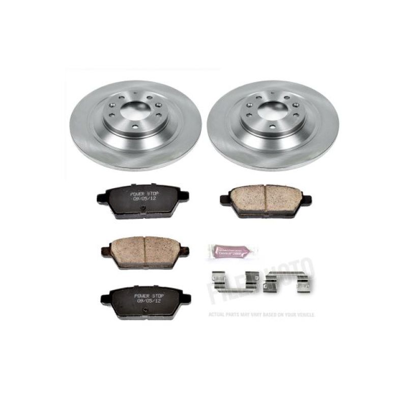 PSB Autospecialty Kit - Power Stop 06-07 Mazda 6 Rear Autospecialty Brake Kit